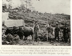 Stenbrytning och stenkörning till nya kyrkan i Malexander 1877-1881