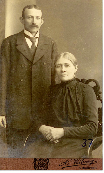 Wilhelm  o Fanny Fransén, Björnön