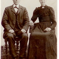 Karl Johan Freij med hustru Augusta, Björnön