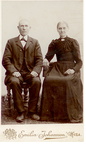 Karl Johan Freij med hustru Augusta, Björnön