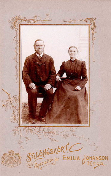 Karl Johan och  Johanna Lovisa Nöjd