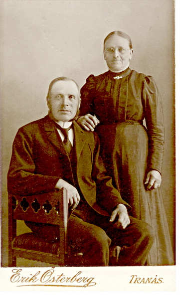 Erik Gustav Wilhem Grip med hustru