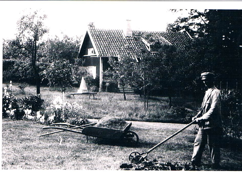 Bålnäs, trädgårdsmästare Gillis Andersson (senare Stahre)