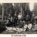 Fest på Bodaberget början 1920 talet