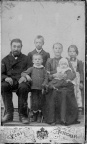 Familjen Sven Otto o Johanna Jonsson,  Månsjöstugan Ramfall