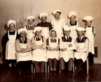 Matlagningskurs 1948 i Malexanders skola