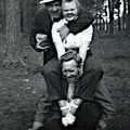 Giovanni Blomqvist, Yvor Karlsson och Knut Palm.