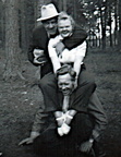 Giovanni Blomqvist, Yvor Karlsson och Knut Palm.