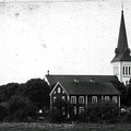 Kyrkbyn - i gärdesgårdsmiljö 1903