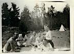 Gossar på sommarnöje 1921