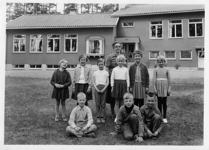 Malexander Skolfoto Klass 1-2, 1961