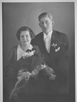 Brudparet Vera Hjalmar o Erik Andersson 1940-talet