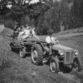 Somvik, Olle Eriksson med första traktorn i Malexander